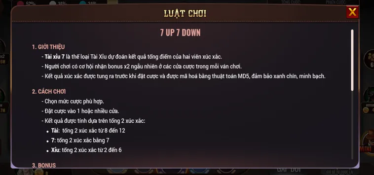 Chinh Phục Siêu Phẩm 7 Up Down Tại BomWin Với Lợi Nhuận Khổng Lồ