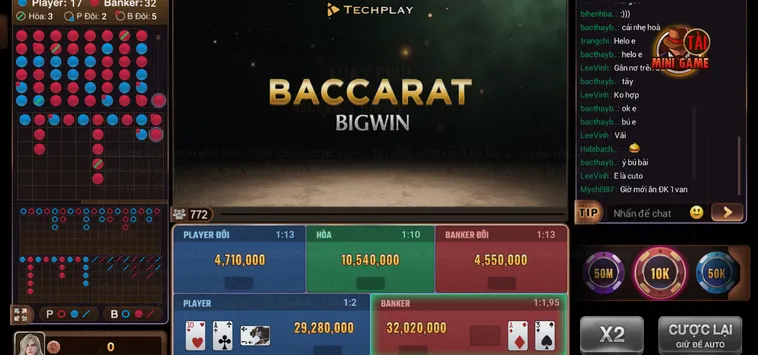 Hướng Dẫn Chơi Baccarat BigWin Tại BomWin Nhận Thưởng Khủng Ngay Hôm Nay