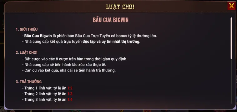 Chiến Thuật Chơi Bầu Cua BigWin Tại BomWin Thắng Lớn Mỗi Ngày Đẳng Cấp