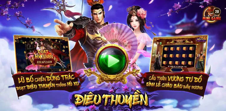 Khám Phá Siêu Phẩm Slot Game Điêu Thuyền Tại BomWin Thắng Lớn Mỗi Ngày