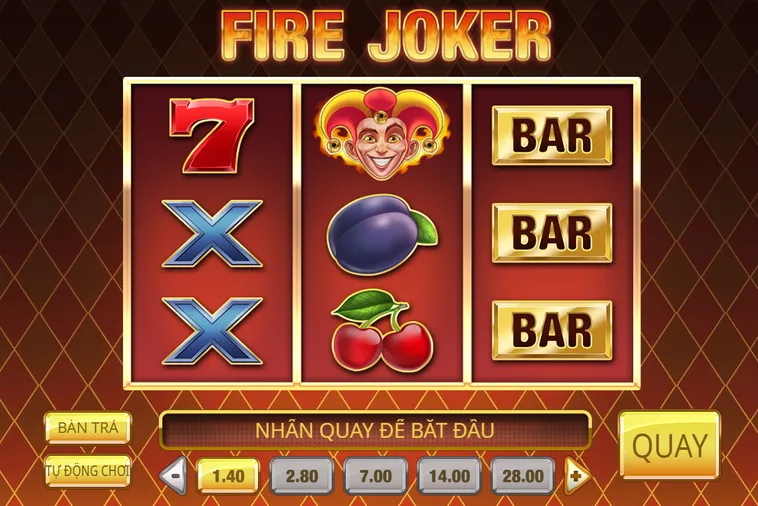 Bùng Nổ Cùng Slot Game Fire Joker Tại BomWin Quay Hũ Thắng Lớn
