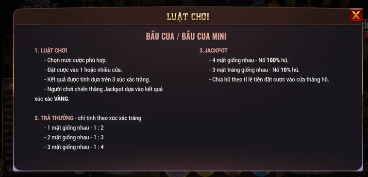 Bùng Nổ Cảm Xúc Cùng Mini Bầu Cua Tại BomWin Nhận Thưởng Lớn Mỗi Ngày