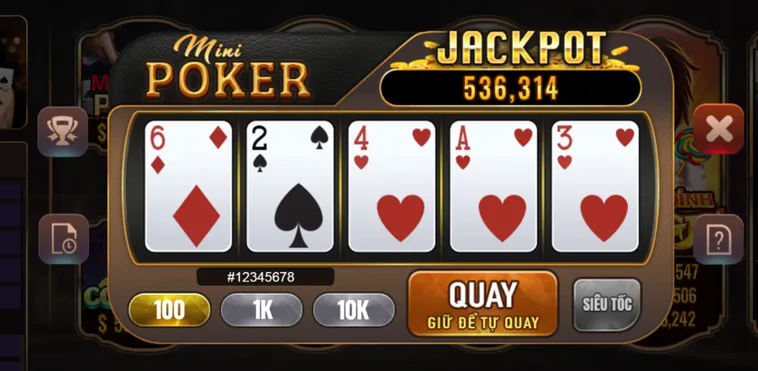 Khám Phá Tuyệt Đỉnh Săn Thưởng Cực Khủng Tại Slot Game Mini Poker Tại BomWin