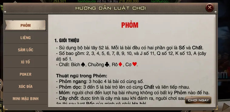 Bí Quyết Chiến Thắng Phỏm Tại BomWin Với Chiến Thuật Chơi Siêu Đẳng Cấp